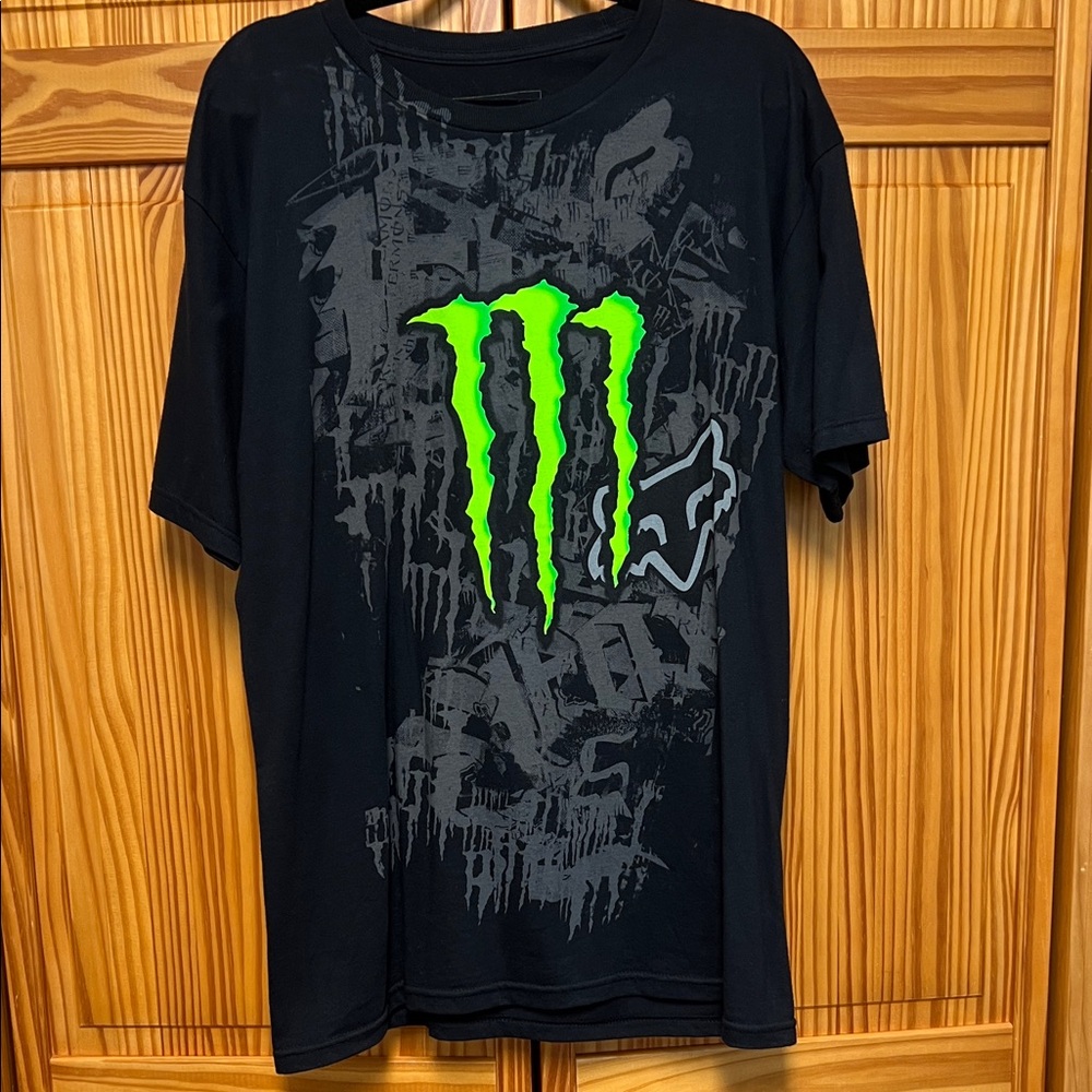 Fox Racing/Monster Collab Graphic Tee